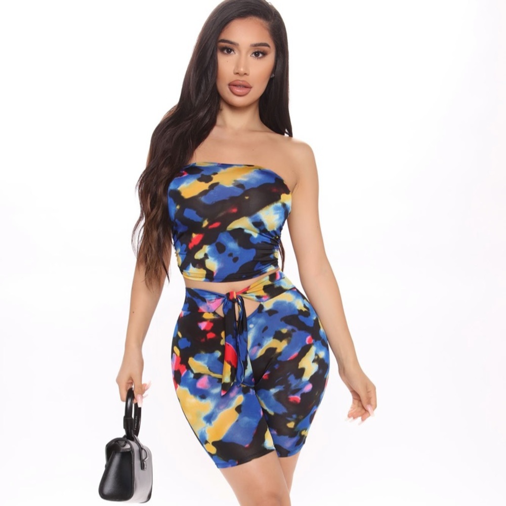 Two piece biker set